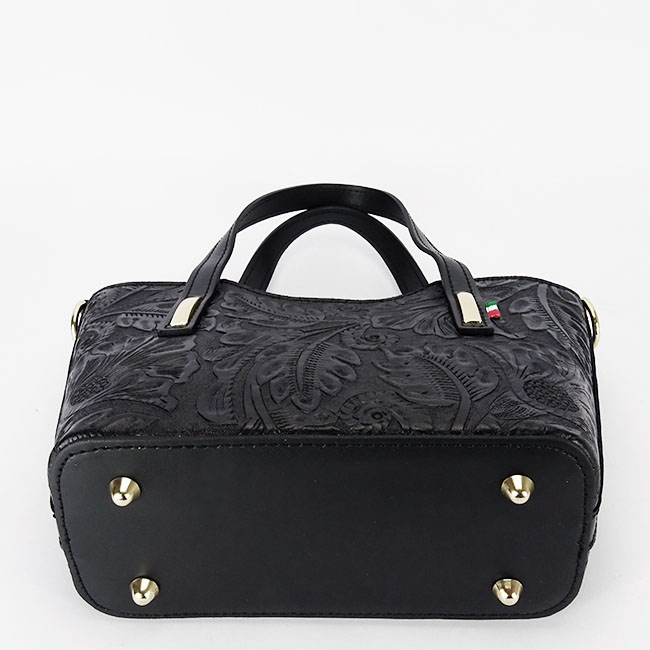 Fekete valódi bőr táska 8904 131 [6]