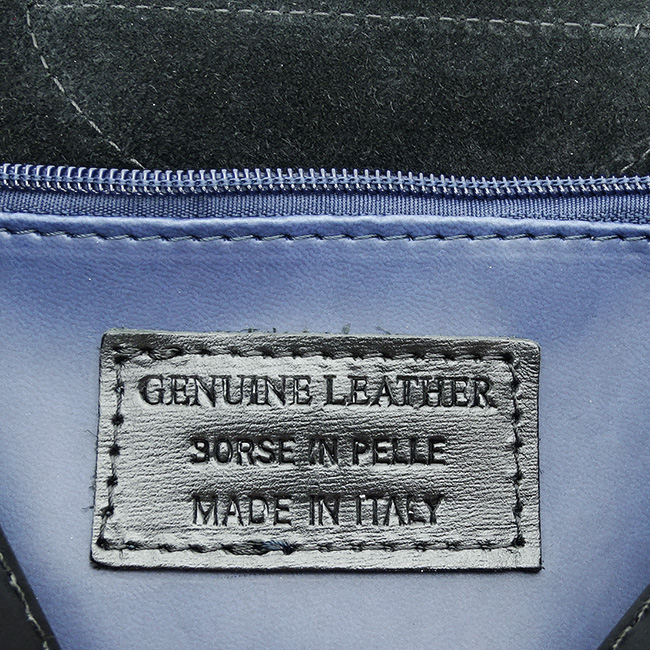 Fekete valódi bőr kistáska 8926 123 [7]