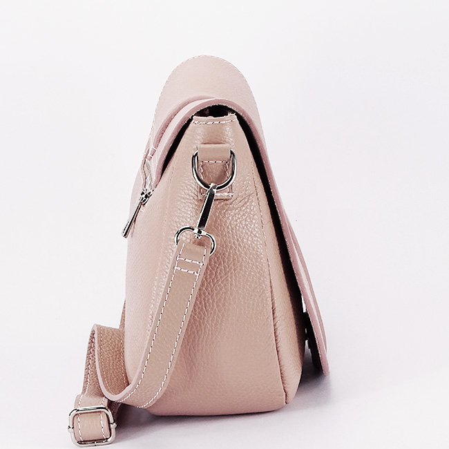 VIlágos rózsaszín valódi bőr táska 8960 123 [3]