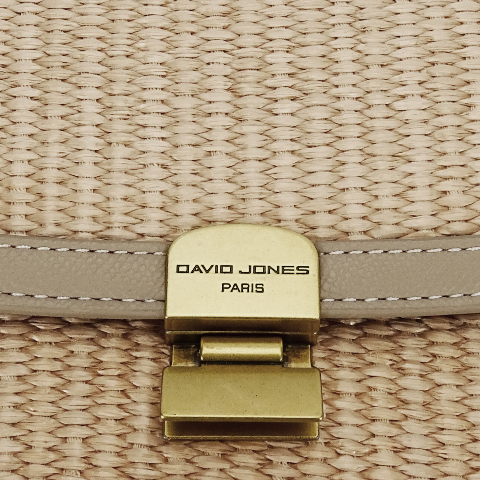 Taupe crossbody táska fonott mintával CM7497 15 [8]
