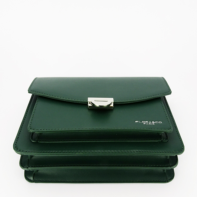 Geanta dama Flora&CO B-F8529 14, Verde inchis [5]