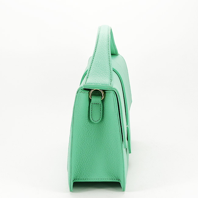Geanta dama cu clapeta B-DRM3550-3 15, Verde menta Verde menta