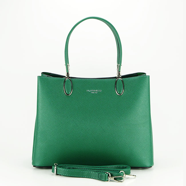 Geanta dama office casual B-F2571 14 Verde Verde