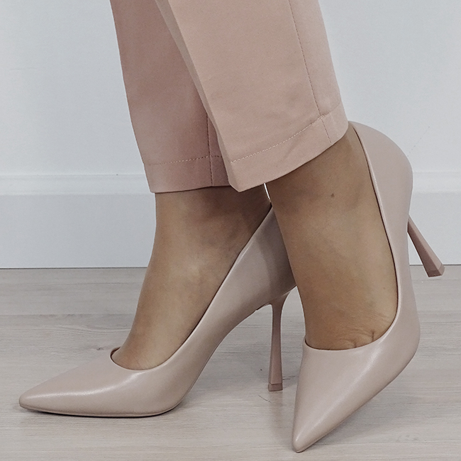 Pantofi bej eleganti B-D-1281 01 [1]