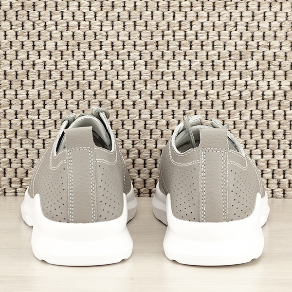 Pantofi piele naturala gri Angela M4 [5]