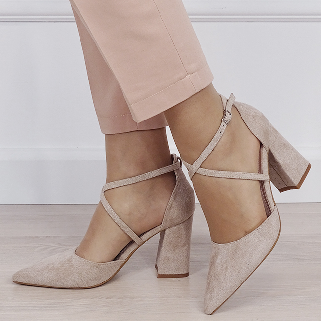 Pantofi nude eleganti B-8709. 01 [1]