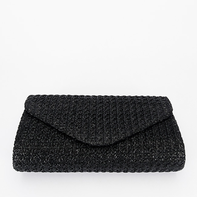 Plic elegant negru impletit B-BJH-755 07 [4]