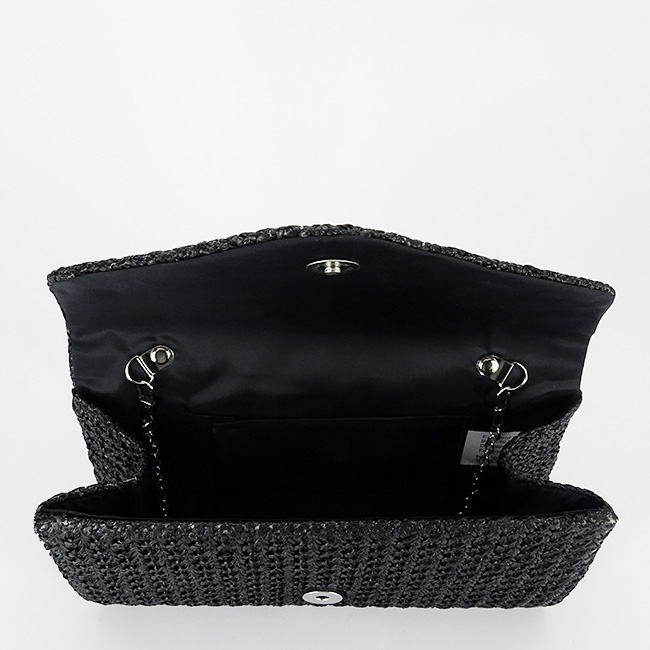 Plic elegant negru impletit B-BJH-755 07 [6]