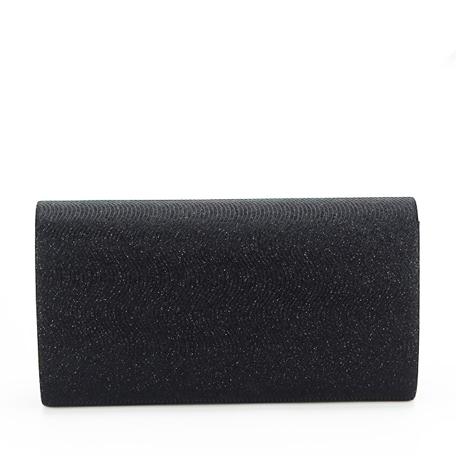Plic negru cu sclipici B-BXQ246 07 Negru