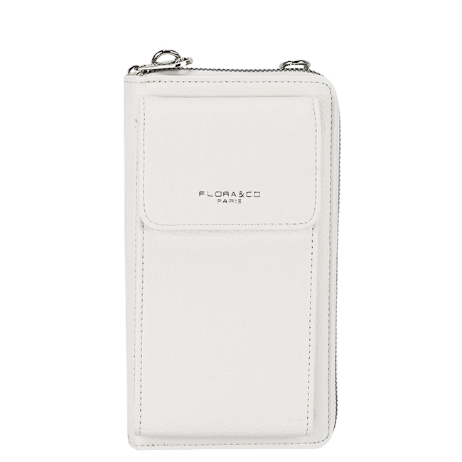 Fehér pénztárca és telefontartó F5006 06 [4]