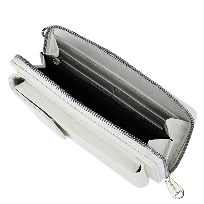 Fehér pénztárca és telefontartó F5006 06 [7]