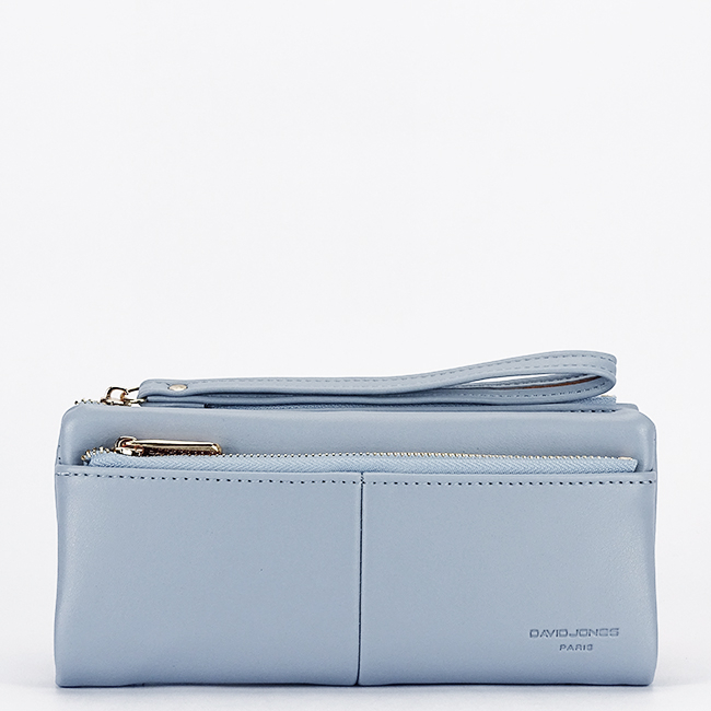 Portofel dama David Jones Paris B-P159-1 05 Albastru deschis [1]