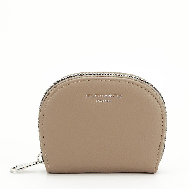 Portofel bej pentru carduri FloraCO, B-6021 07 Bej