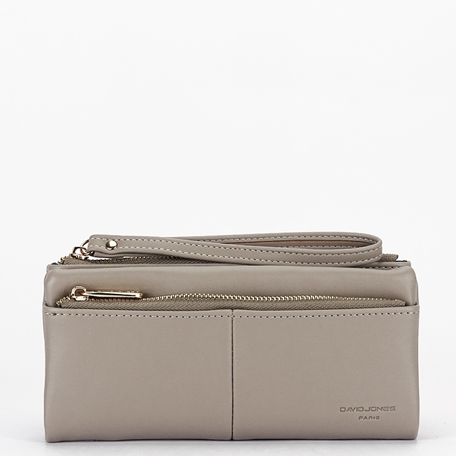 Portofel dama David Jones Paris B-P159-1 05 Bej Taupe [1]