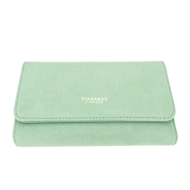 Portofel dama cu clapeta B-DFX3390-5 M0 Verde menta Verde menta