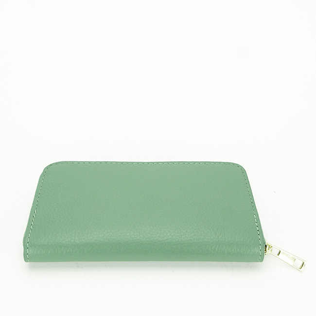 Mentazöld valódi bőr pénztárca 8954 07 [2]