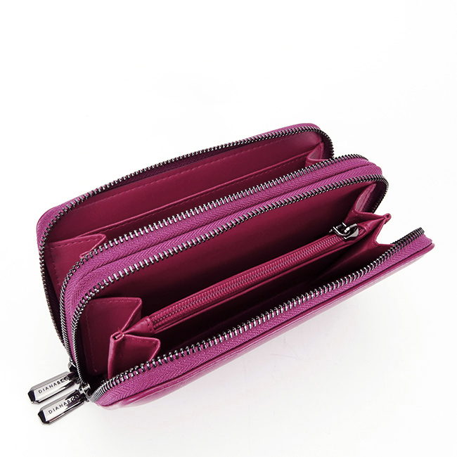 Portofel dama casual B-DFX3291-3 05 Magenta Magenta