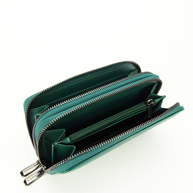 Portofel dama casual B-DFX3291-3 05 Verde smarald Verde smarald