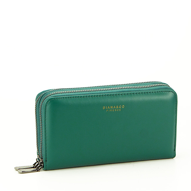 Portofel dama casual B-DFX3291-3 05 Verde smarald Verde smarald