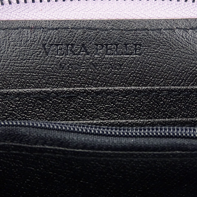 Lila valódi bőr pénztárca 8912 07 [6]