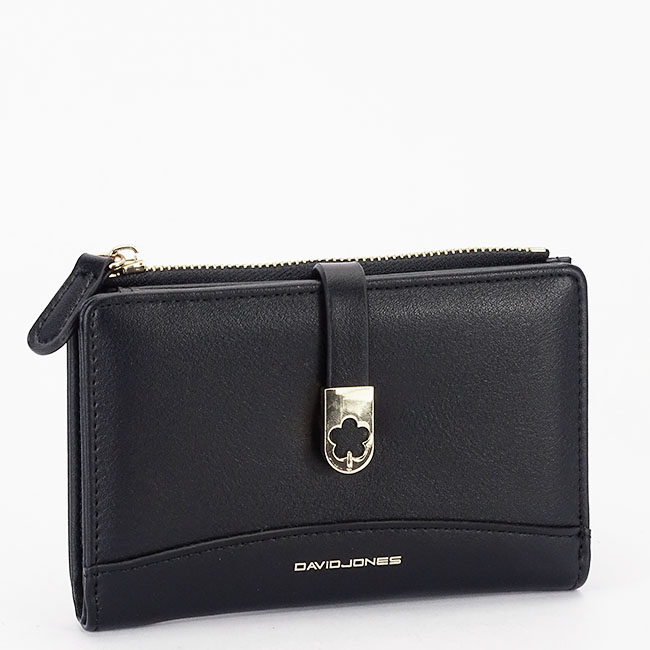 Fekete David Jones Paris pénztárca P140-003H 07 [1]