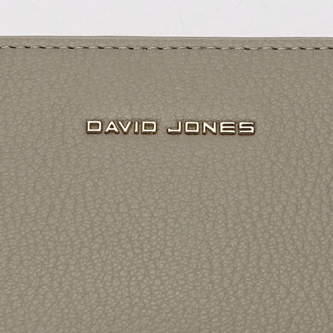 Világos taupe David Jones Paris pénztárca P150 05 [7]