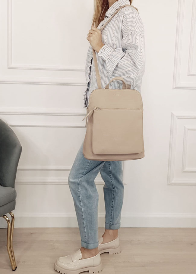 Rucsac bej 2 in 1 Flora&CO B-F6780 119 [2]