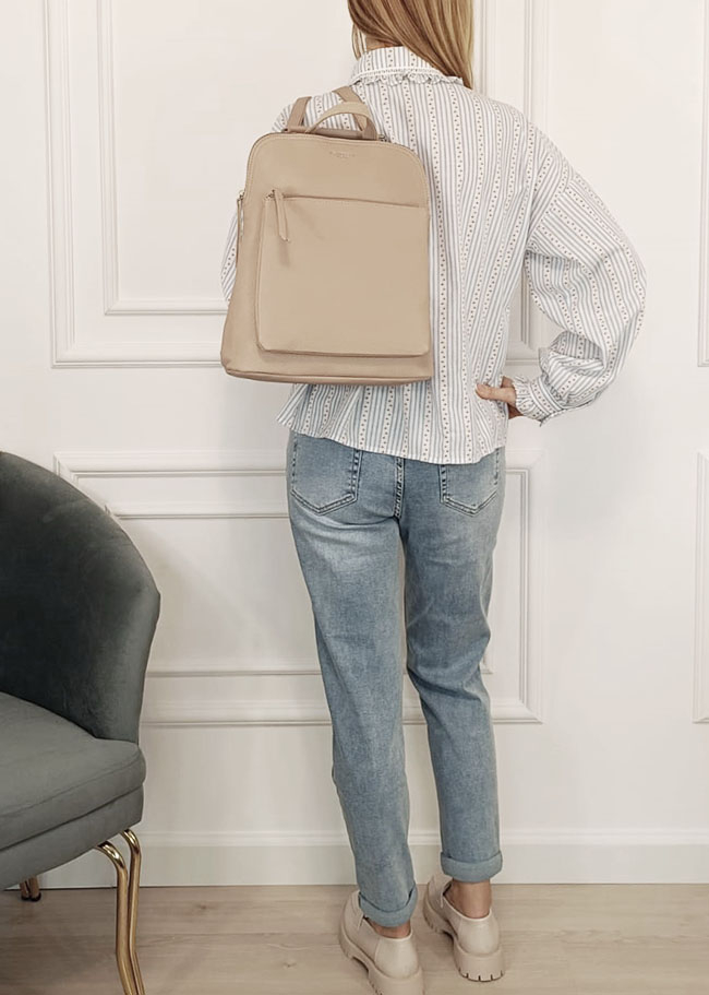 Rucsac bej 2 in 1 Flora&CO B-F6780 119 [3]