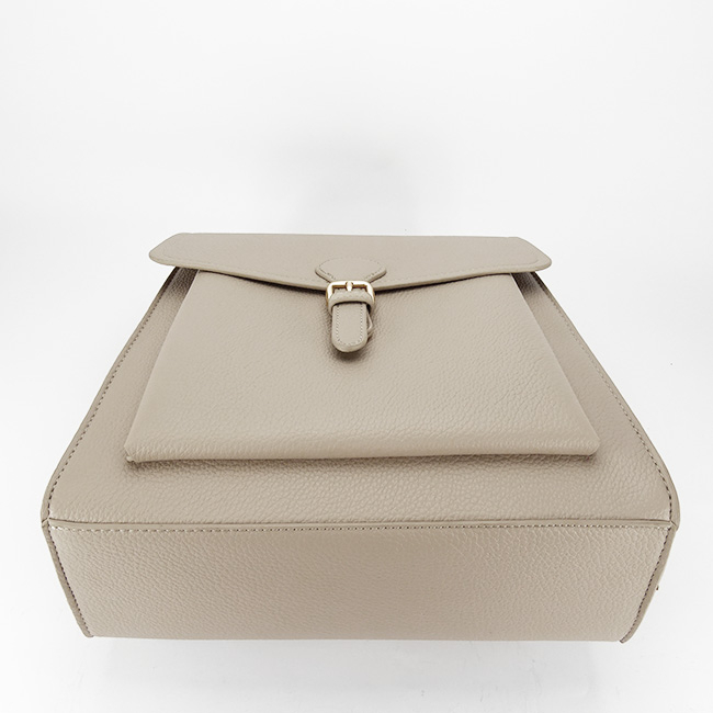 Rucsac dama cu clapeta, Bej B-DOS3565-4 16 Bej