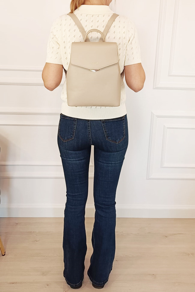 Rucsac casual David Jones bej B-CM7492 119 [1]