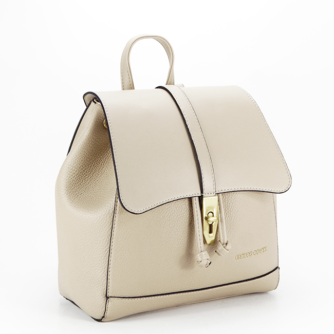 Rucsac dama cu maner B-EC3068 18 Bej Bej