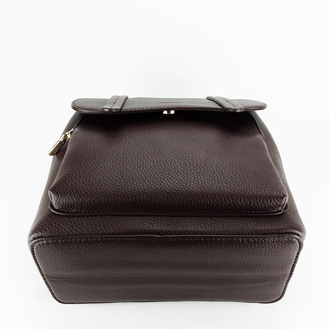 Rucsac dama casual cu clapeta  B-DOS3411-1 119 Cafeniu Maro cafeniu