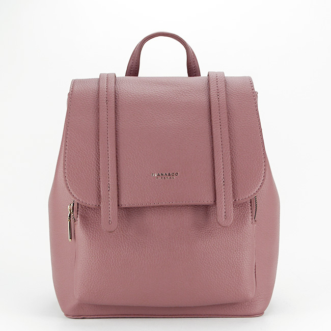 Rucsac dama casual cu clapeta B-DOS3411-1 119 Plamaniu Roz plamaniu