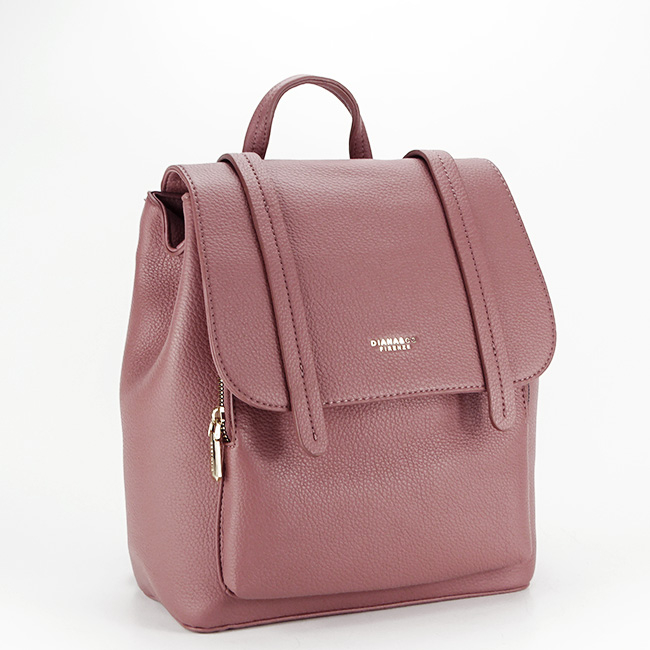 Rucsac dama casual cu clapeta B-DOS3411-1 119 Plamaniu Roz plamaniu