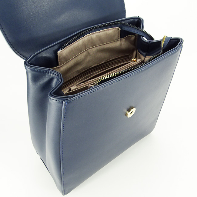 Rucsac dama cu clapeta B-DOS3415-4 16 Bleumarin Bleumarin