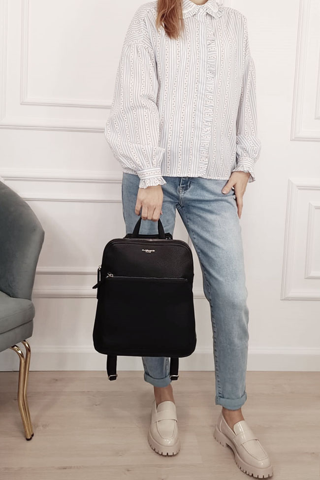 Rucsac negru 2 in 1 Flora&CO B-F6780 119 [2]