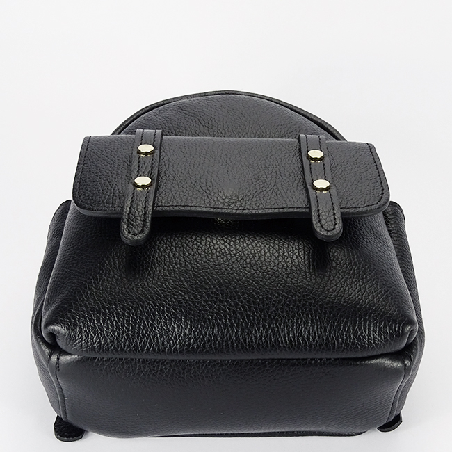 Rucsac negru din piele naturala B-2079 127 [5]