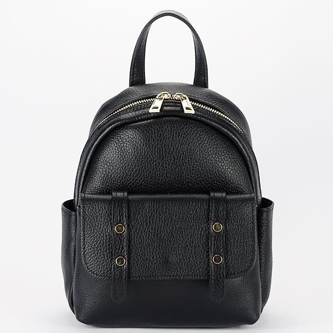 Rucsac negru din piele naturala B-2079 127 [2]