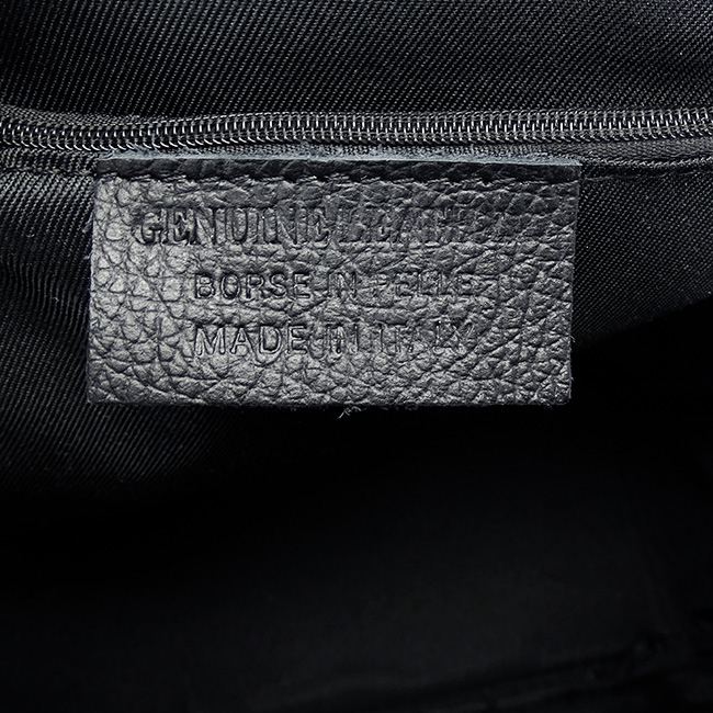 Rucsac din piele naturala negru B-8906 122 [8]