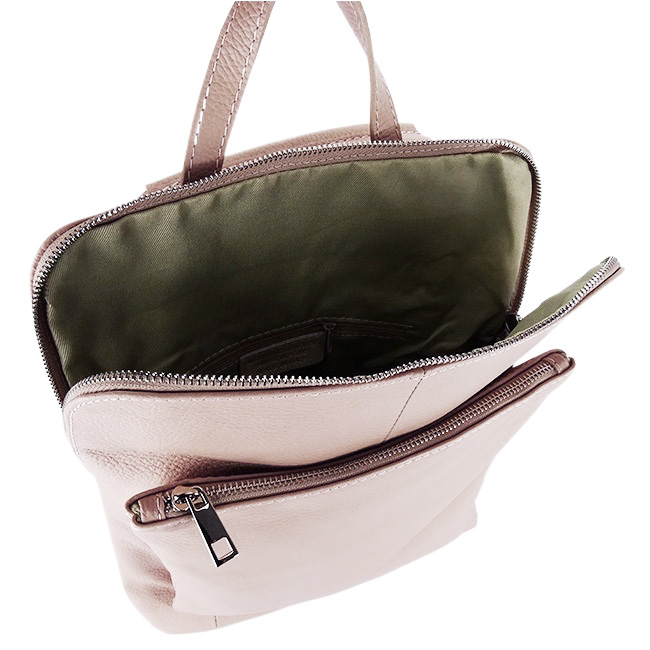 Rucsac 2 in1 din piele naturala negru B-1441 123 [6]