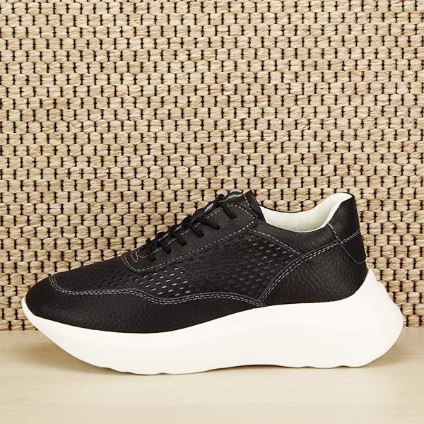 Sneakers piele naturala Aniela negru M5 [1]