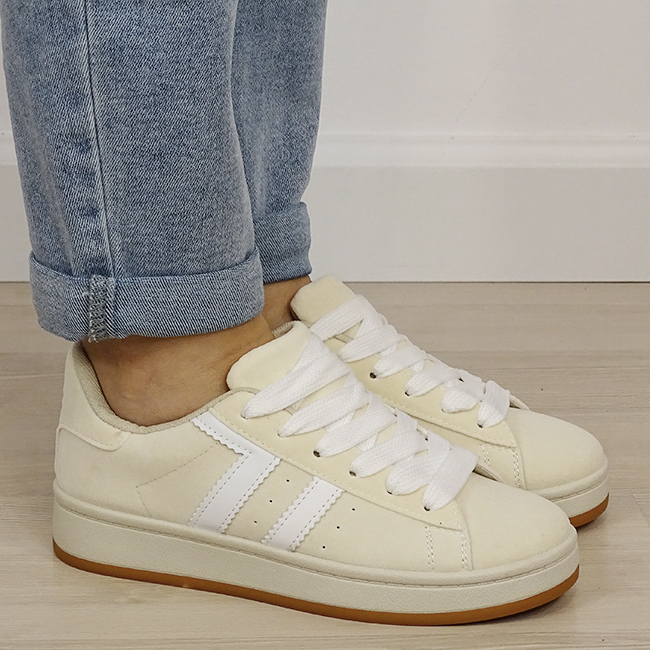 Sneakersi dama bej B-BM-1101 M2 [5]