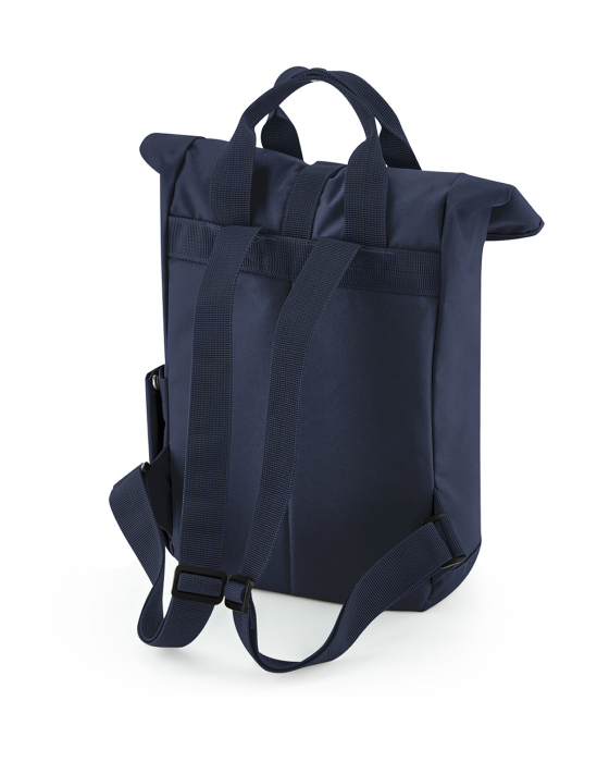 Mini rucsac roll-top din poliester reciclat [2]