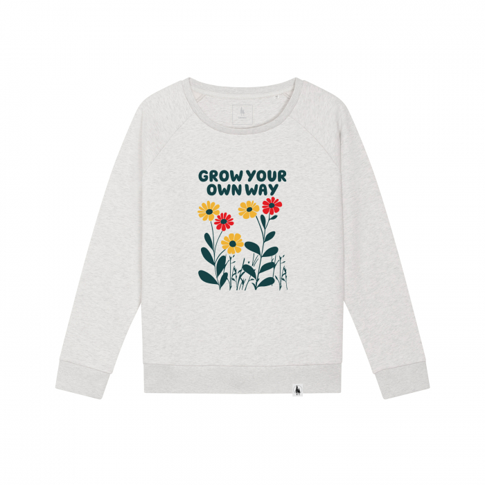 Women's Relaxed Fit Sweatshirt, Grow [1]