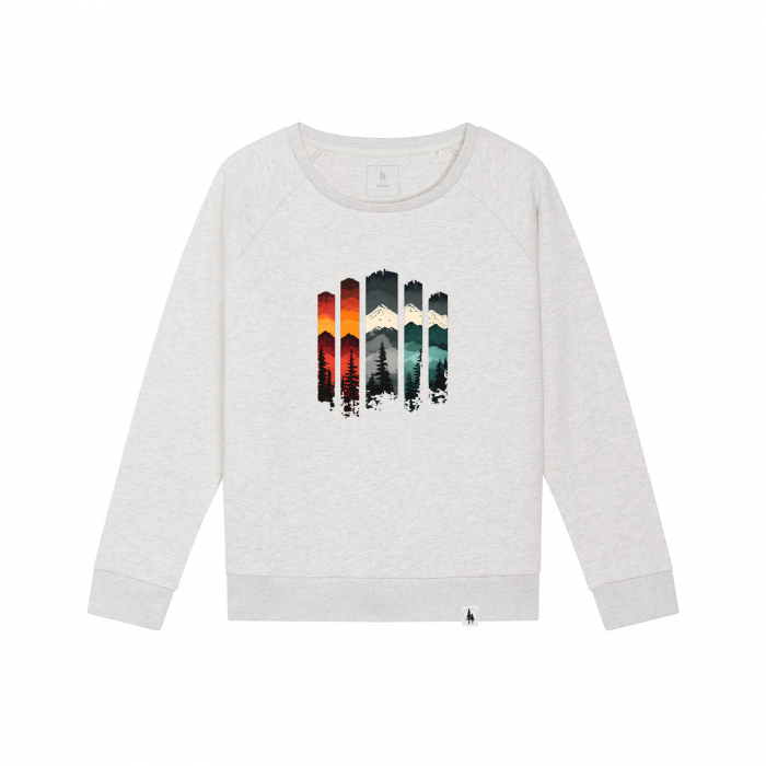 Women's Relaxed Fit Sweatshirt, Horizons [1]