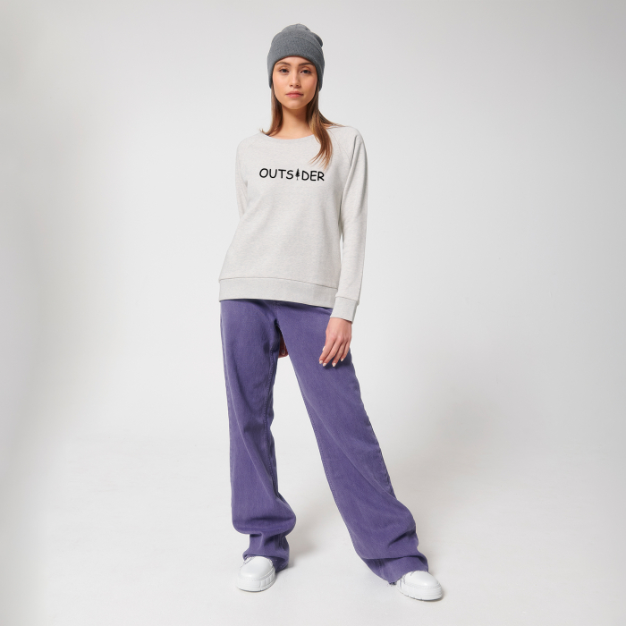 Women's Relaxed Fit Sweatshirt, Outsider [3]