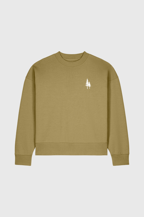 Bluza unisex boxy, bumbac reciclat [2]