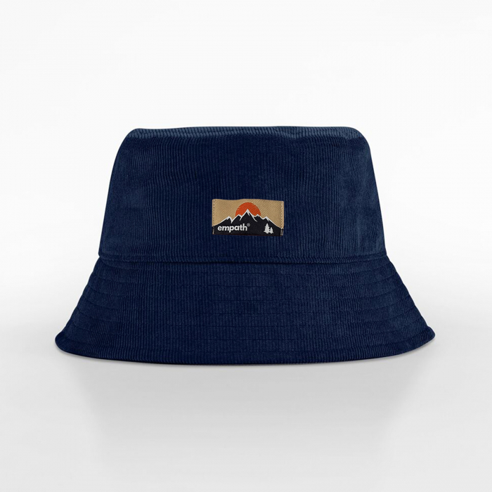 Bucket Hat din velur, bumbac organic