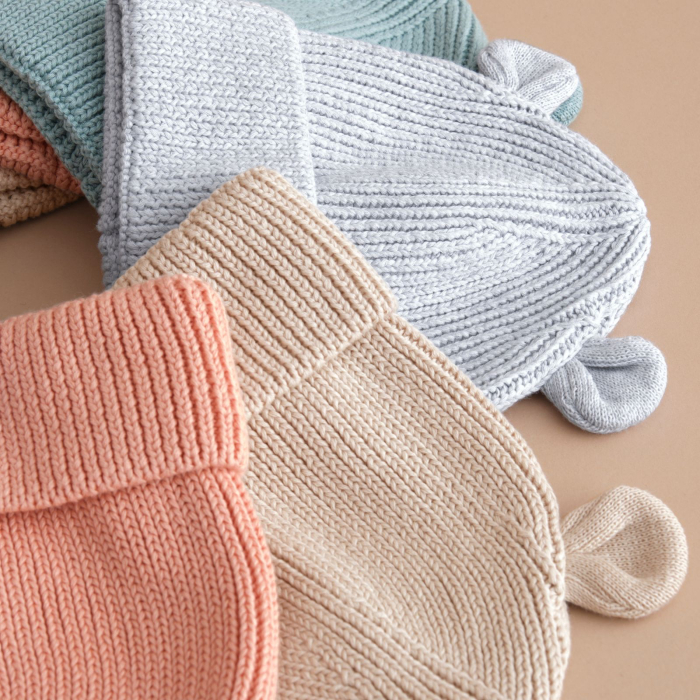 Căciulă bebeluși, Baby Bear, bumbac organic [2]