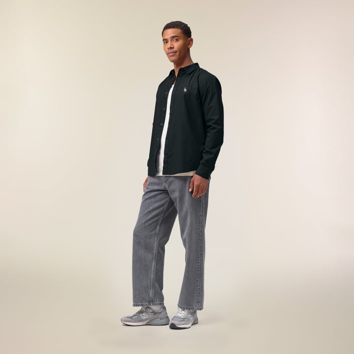 Camasa barbati, relaxed fit, Styler, Logo brodat [3]